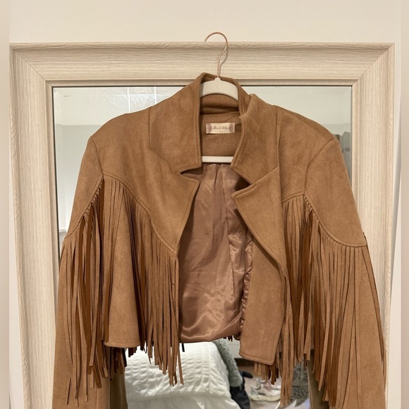 Altar’d State Fringe Women's Jacket - Picture 3 of 4
